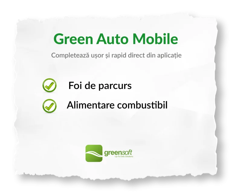 Green-auto-MobileGS Aplicatie foi parcurs